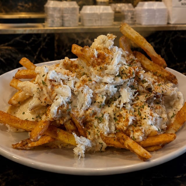 Crabby Fries.